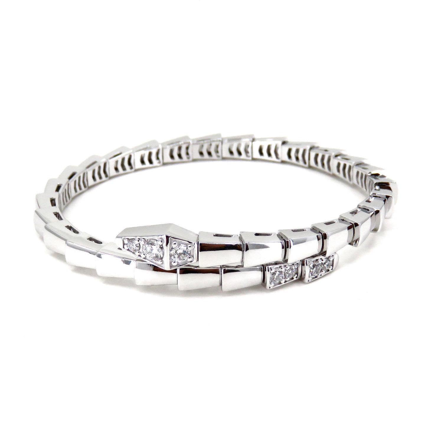 [Love More]SERPENTI BRACELET DIAMONDS SILVER