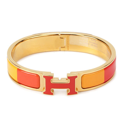 [Love More]H BRACELET ORANGE RAINBOW CERAMIC