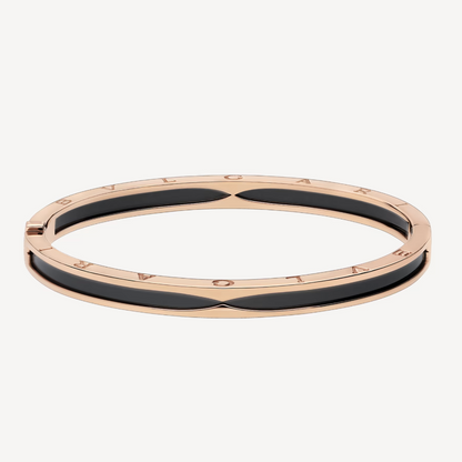 [Love More]ZERO 1 PINK GOLD WITH BLACK CERAMIC BRACELET