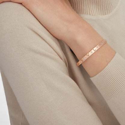 [Love More]ZERO 1 PINK GOLD 12 DIAMONDS BRACELET