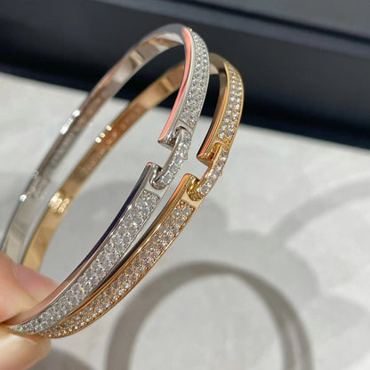 [Love More]LIENS VIDENCE DIAMOND PAVED BRACELET