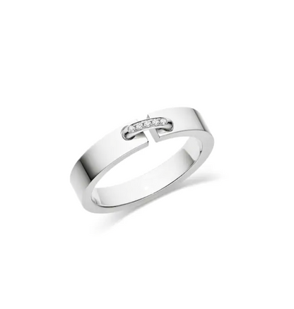 [Love More]ALLIANCE LIENS VIDENCE DIAMOND 4MM RING