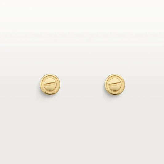 [Love More]LOVE EARRINGS GOLD 10MM