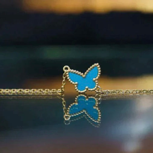 [Love More]BUTTERFLY TURQUOISE BUTTERFLY BRACELET