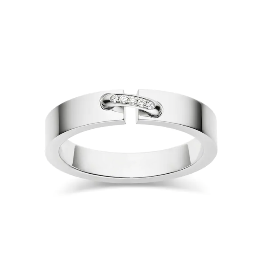 [Love More]ALLIANCE LIENS VIDENCE DIAMOND 4MM RING