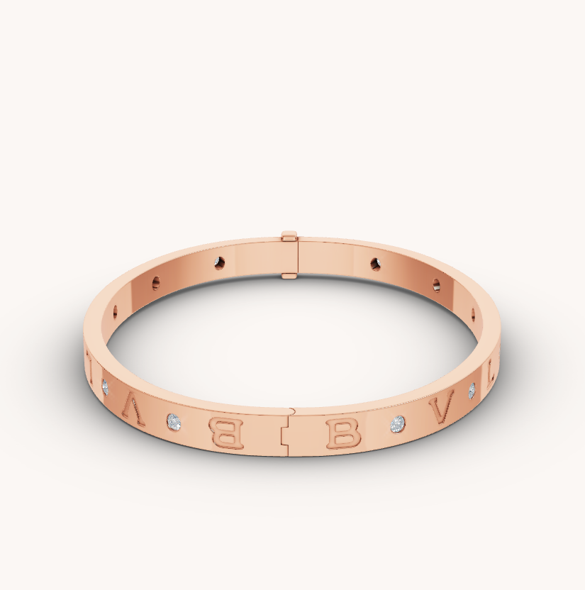 [Love More]ZERO 1 PINK GOLD 12 DIAMONDS BRACELET