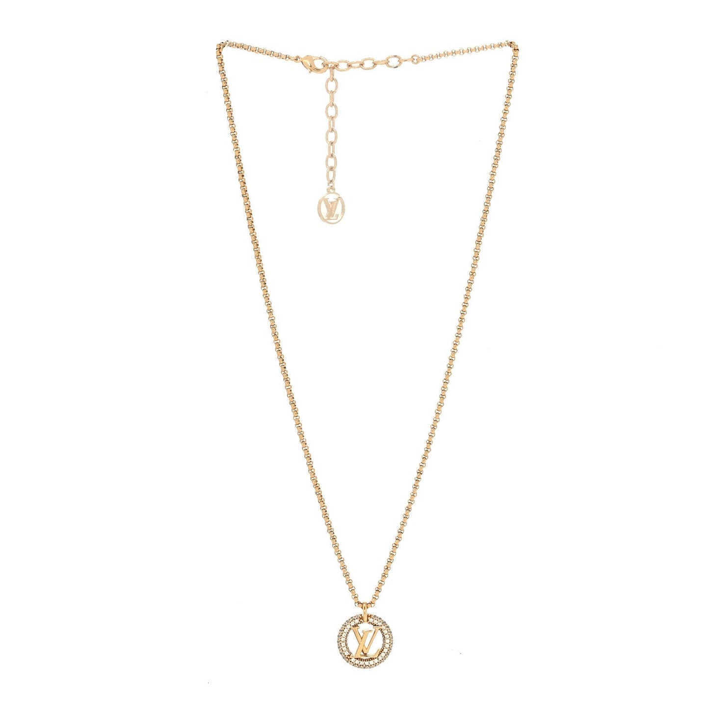 [Love More]BY NIGHT DIAMOND PAVED NECKLACE