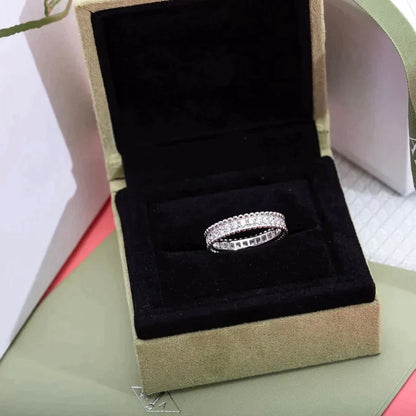 [Love More]PERLEE DIAMOND SILVER RING