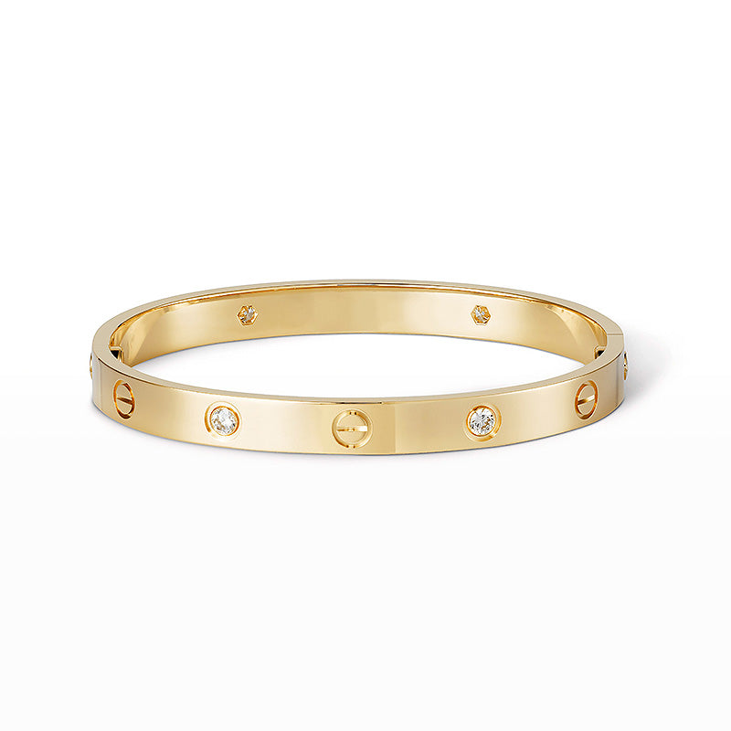 [Love More]LOVE BRACELET 6.1MM 4 DIAMONDS