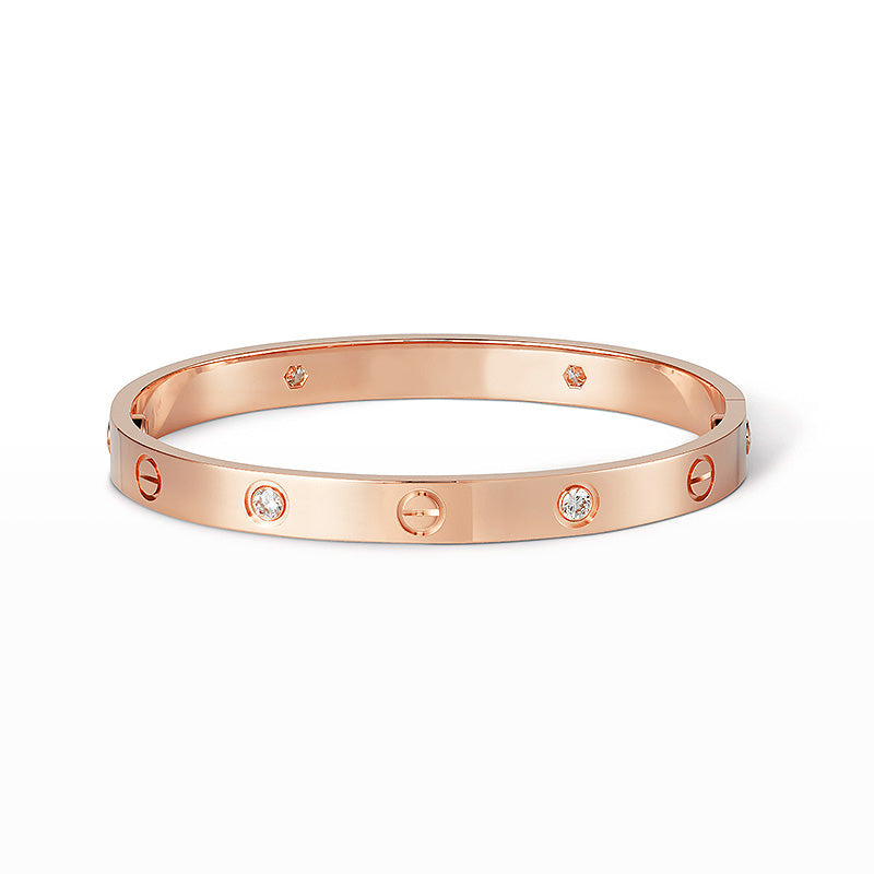 [Love More]LOVE BRACELET 6.1MM 4 DIAMONDS