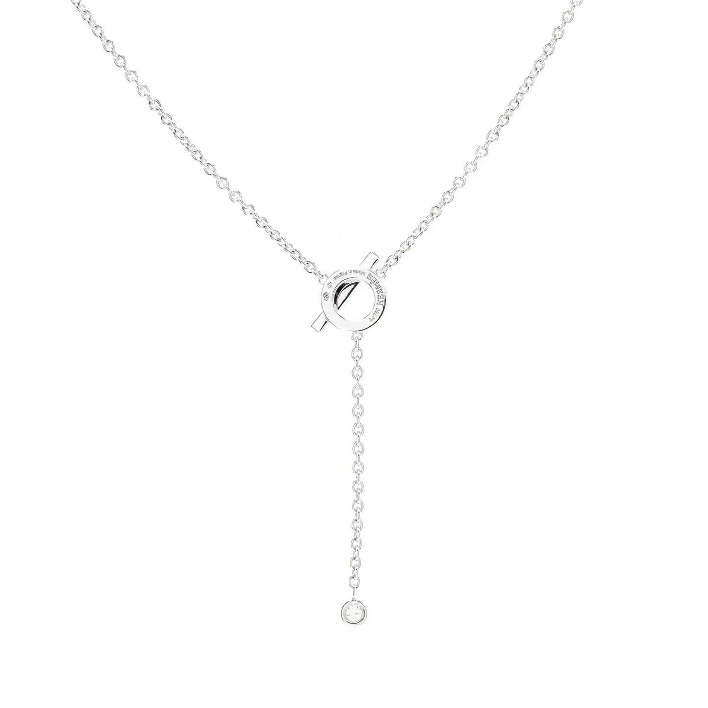 [Love More]FINESSE SILVER DIAMOND NECKLACE