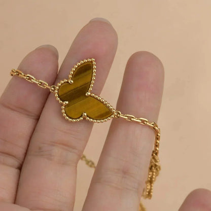 [Love More]LUCKY SPRING 5 MOTIF GOLD BRACELET