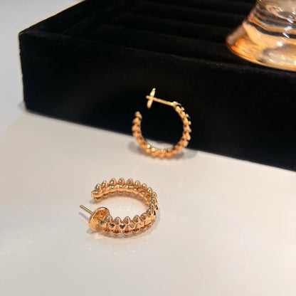 [Love More]CLASH SMALL HOOP EARRINGS