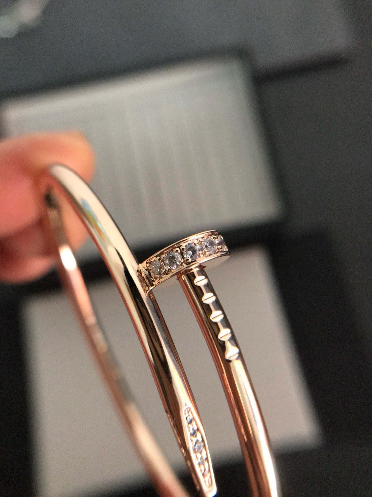 [Love More]JUSTE BRACELET 3.5MM DIAMONDS