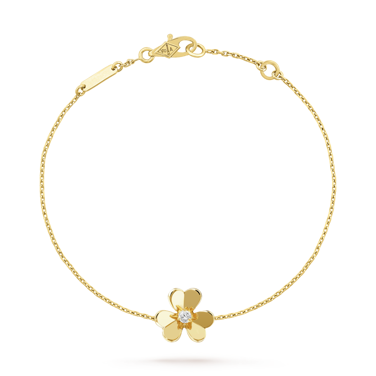 [Love More]FRIVOLE GOLD FLOWER PINK MALACHITE BRACELET