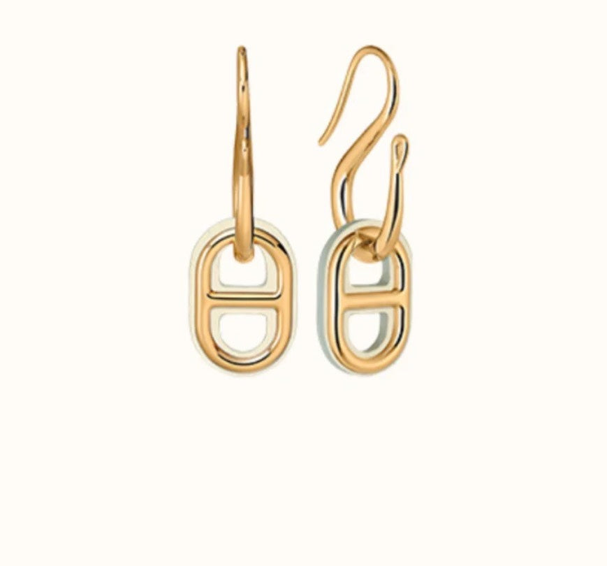 [Love More]HM O'MAILLON GOLD EARRINGS