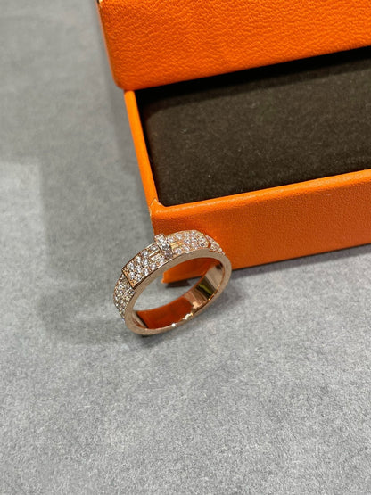 [Love More]KELLY PINK GOLD DIAMOND RING