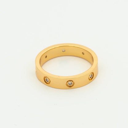 [Love More]LOVE RING 3.6MM 8 DIAMONDS