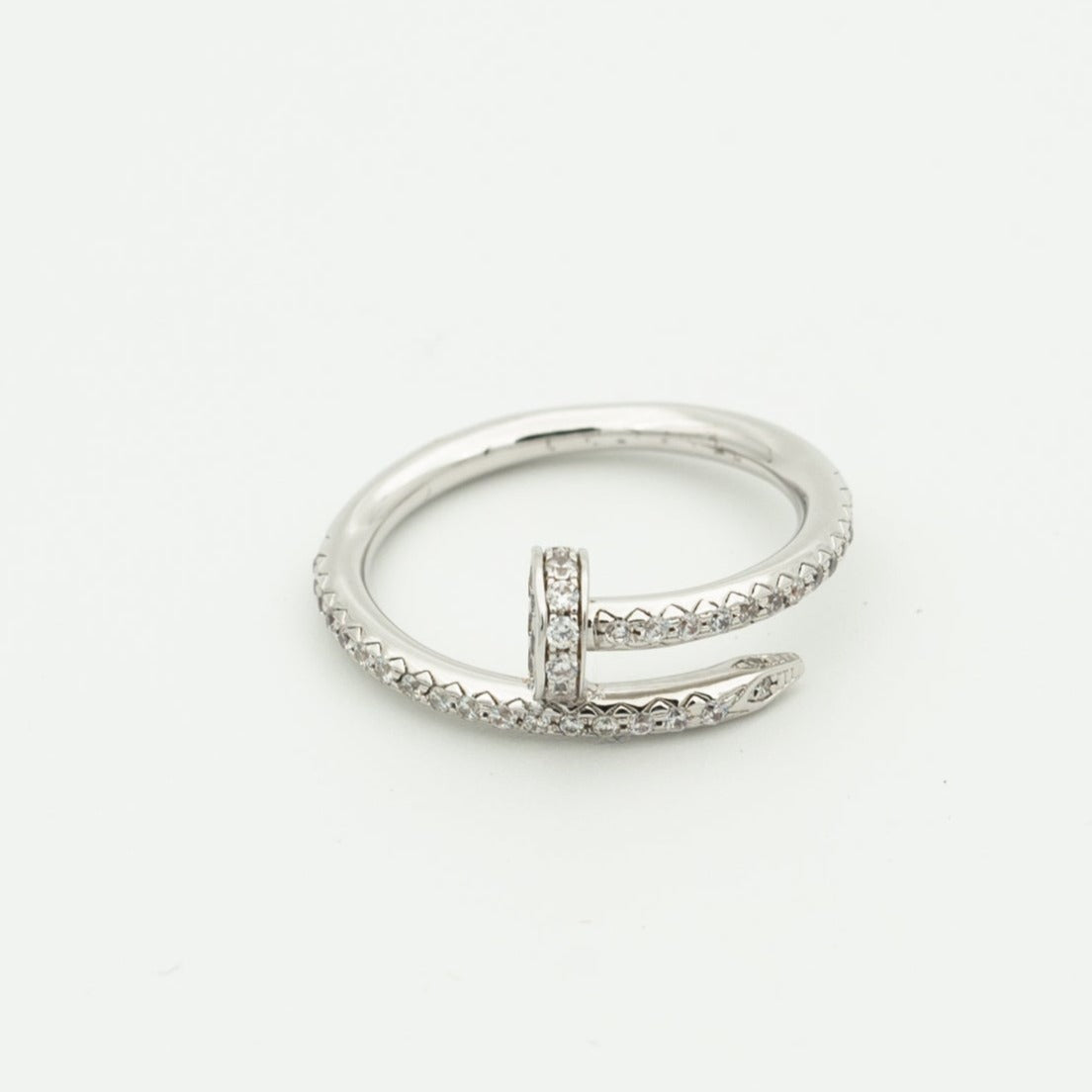 [Love More]JUSTE RING 1.8MM SILVER DIAMONDS