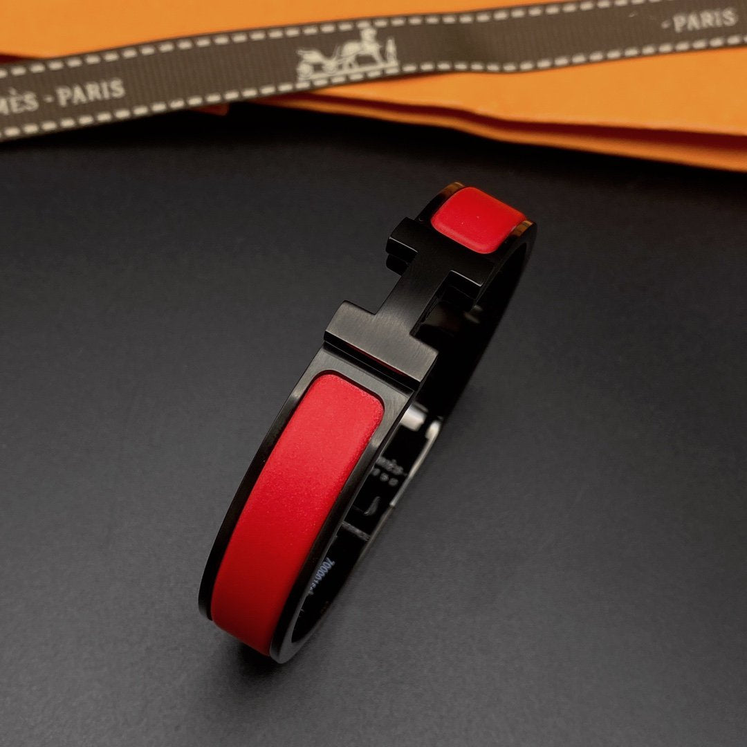 [Love More]CLIC HM SO BLACK RED BRACELET