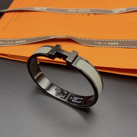 [Love More]CLIC HM SO BLACK GREY BRACELET