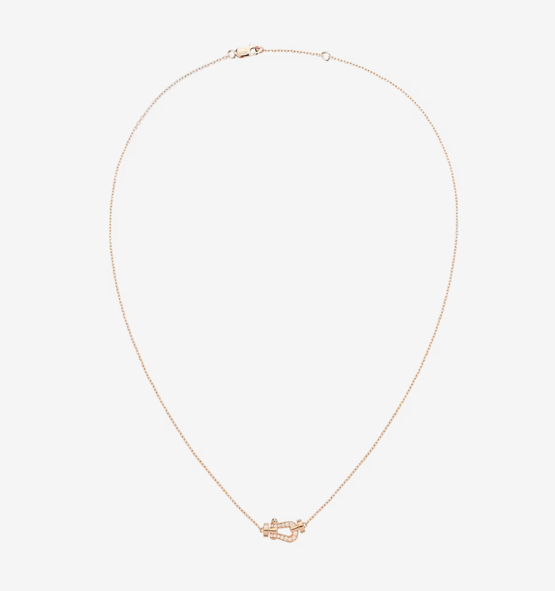 [Love More]FORCE 10 DIAMOND PINK GOLD NECKLACE MINI MODEL