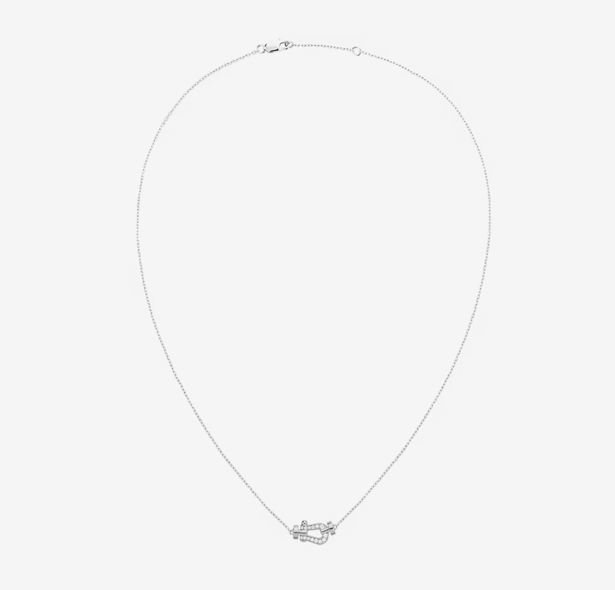 [Love More]FORCE 10 DIAMOND SILVER NECKLACE MINI MODEL