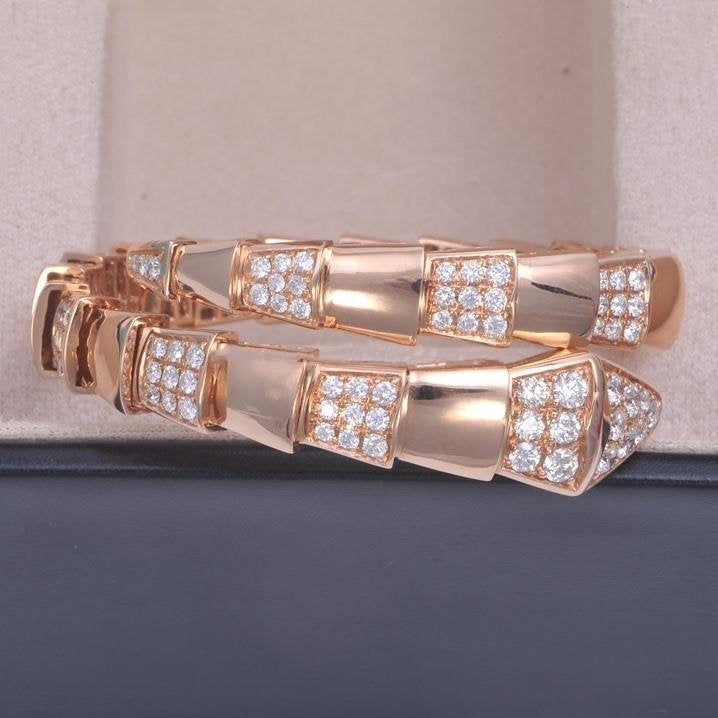 [Love More]SERPENTI BRACELET PINK GOLD DIAMOND