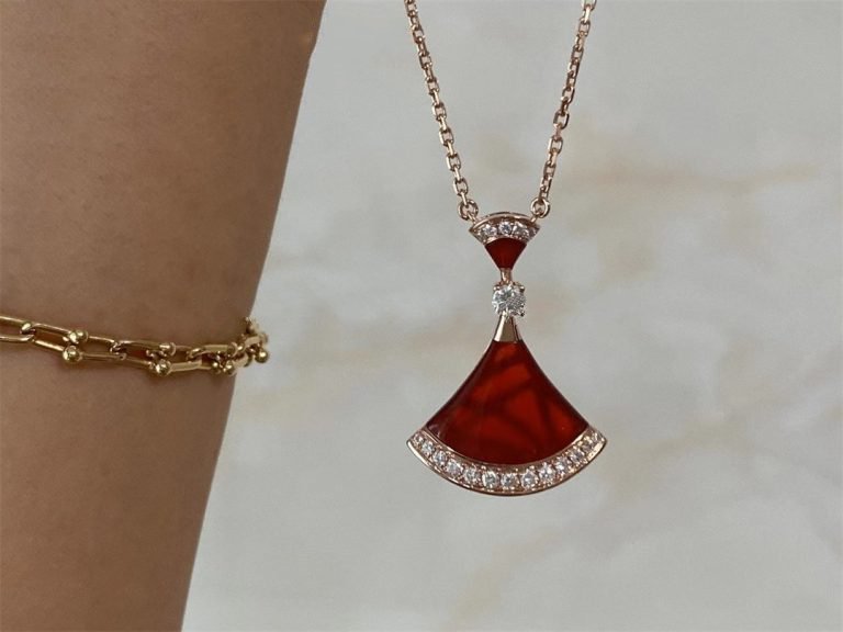 [Love More]DREAM NECKLACE CARNELIAN DIAMOND