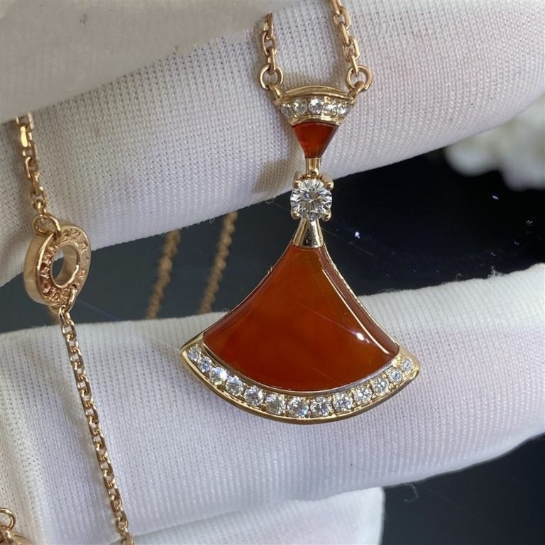 [Love More]DREAM NECKLACE CARNELIAN DIAMOND