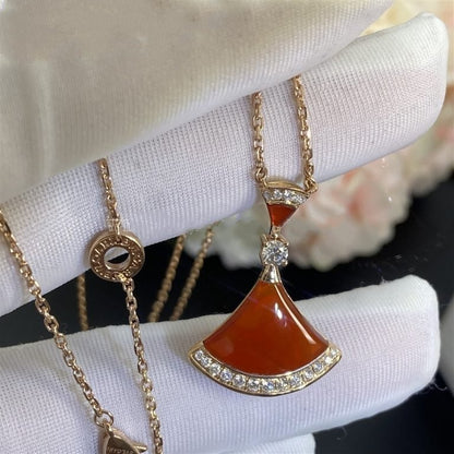 [Love More]DREAM NECKLACE CARNELIAN DIAMOND