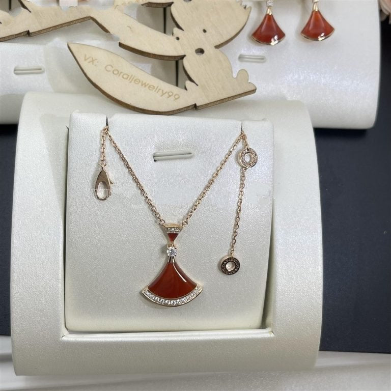 [Love More]DREAM NECKLACE CARNELIAN DIAMOND