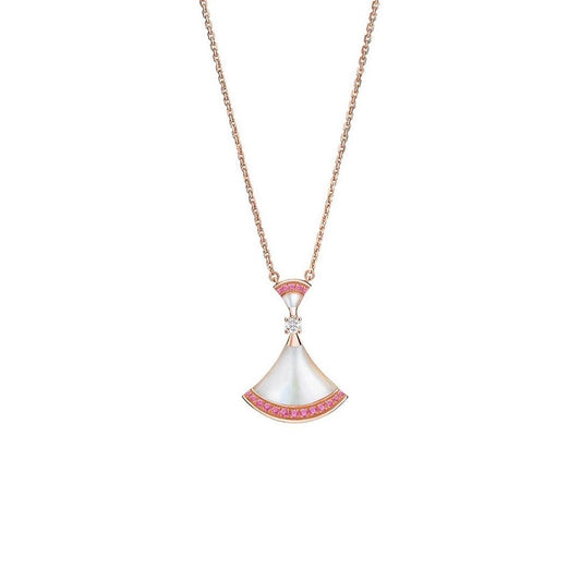 [Love More]DREAM NECKLACE MOP PINK DIAMOND