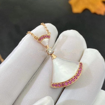 [Love More]DREAM NECKLACE MOP PINK DIAMOND