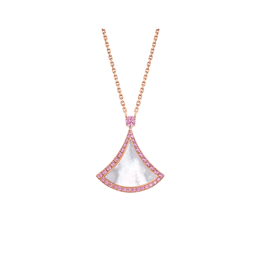 [Love More]DREAM NECKLACE MOP DIAMOND PINK