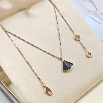 [Love More]DREAM NECKLACE ONYX 1 DIAMOND