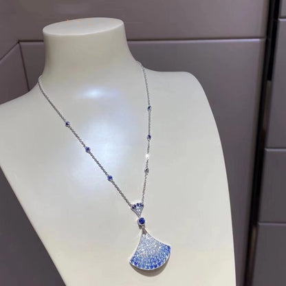 [Love More]DREAM NECKLACE AGATE SILVER DIAMOND