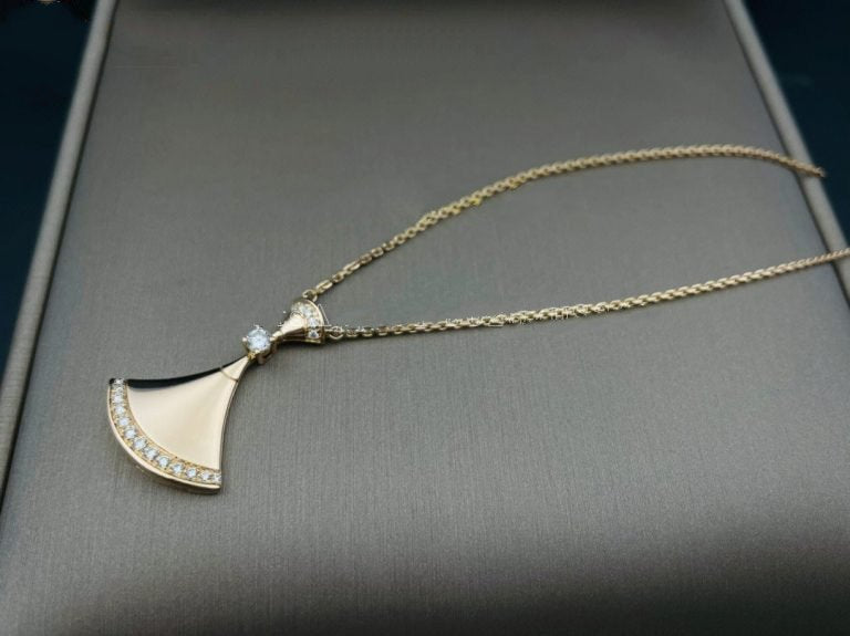 [Love More]DREAM NECKLACE PINK GOLD DIAMOND