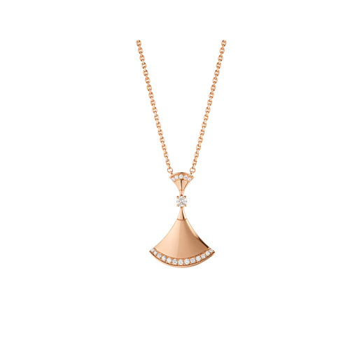 [Love More]DREAM NECKLACE PINK GOLD DIAMOND