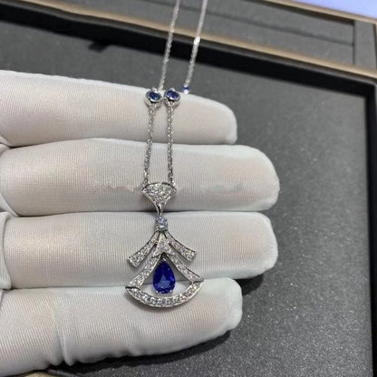 [Love More]DREAM NECKLACE AGATE DIAMOND SILVER