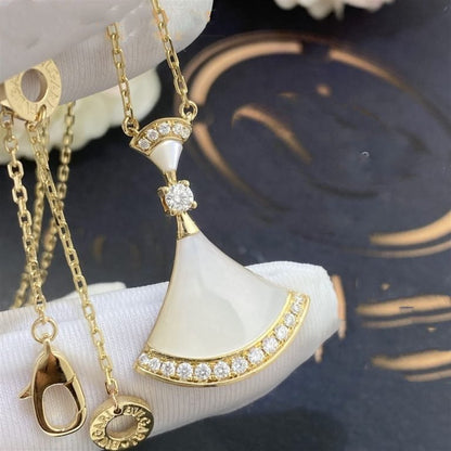 [Love More]DREAM NECKLACE MOP GOLD DIAMOND