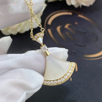 [Love More]DREAM NECKLACE MOP GOLD DIAMOND