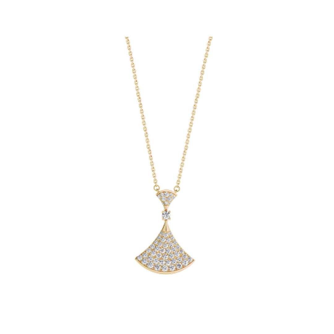 [Love More]DREAM NECKLACE GOLD FULL DIAMOND