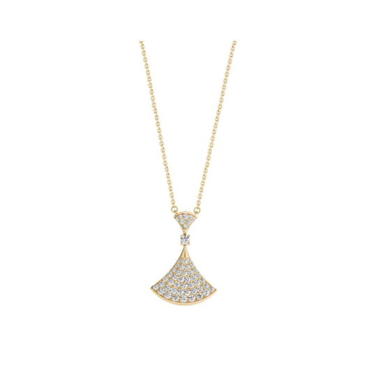 [Love More]DREAM NECKLACE GOLD FULL DIAMOND