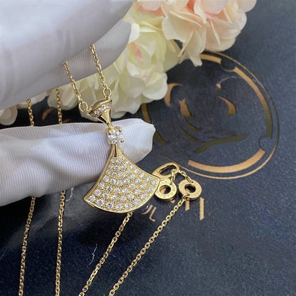 [Love More]DREAM NECKLACE GOLD FULL DIAMOND