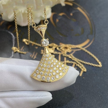 [Love More]DREAM NECKLACE GOLD FULL DIAMOND