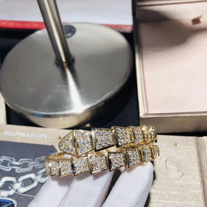 [Love More]SERPENTI BRACELET 8MM GOLD DIAMOND