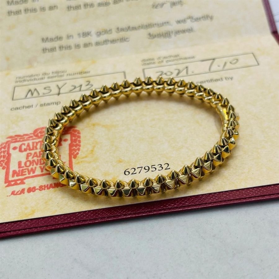 [Love More]CLASH GOLD BRACELET