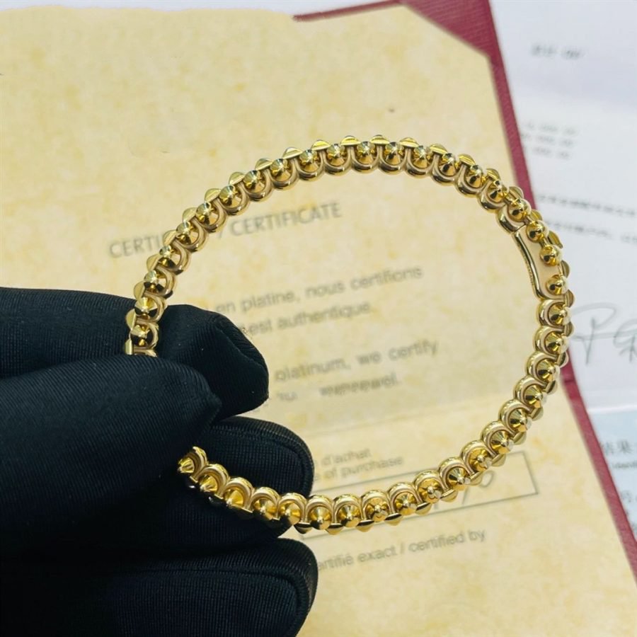 [Love More]CLASH GOLD BRACELET