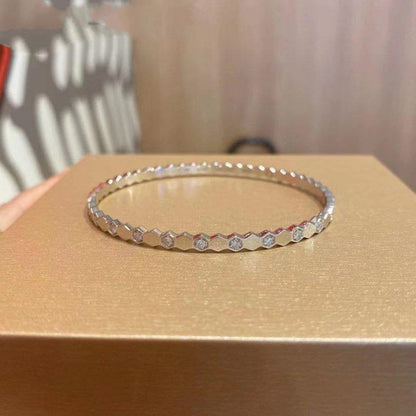 [Love More]BEE LOVE SILVER DIAMOND BRACELET